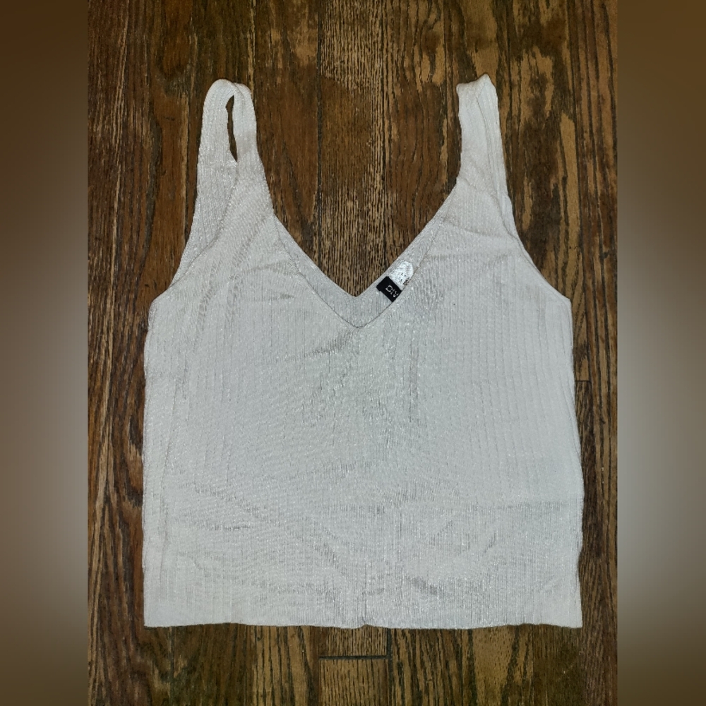 H&M Ribbed Crop Tops 3 Pcs - Picture 4 of 10